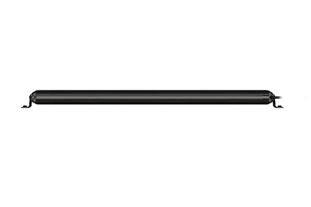 HELLA Black Magic Tough Slim Lightbar 30" — back view with mounting brackets