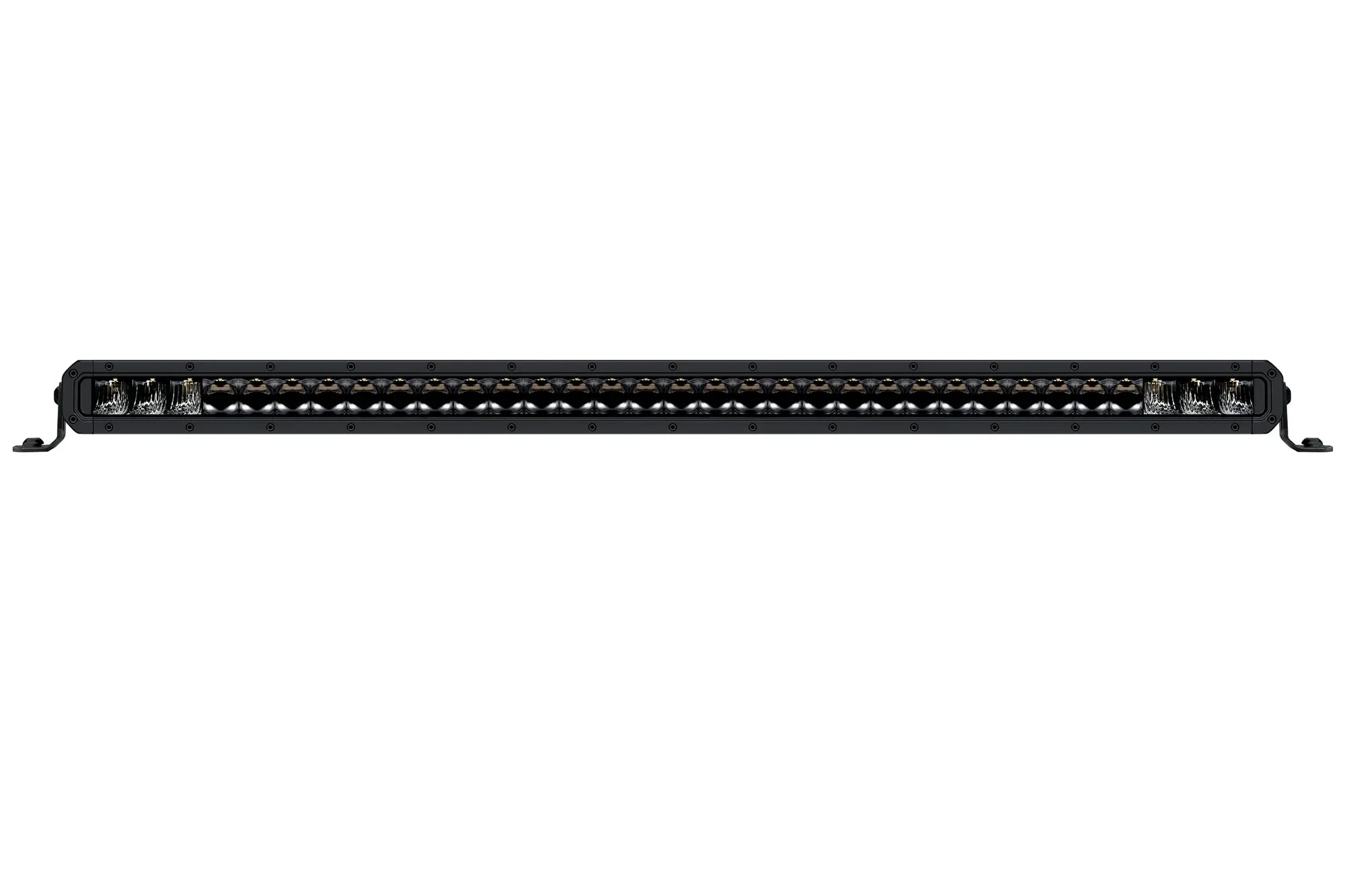 HELLA Black Magic Tough Slim Lightbar 30" — front view of LED array