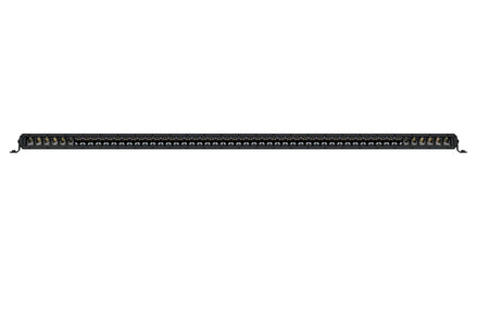 HELLA Black Magic Tough Slim Lightbar 50" — front view of LED array with clear lens