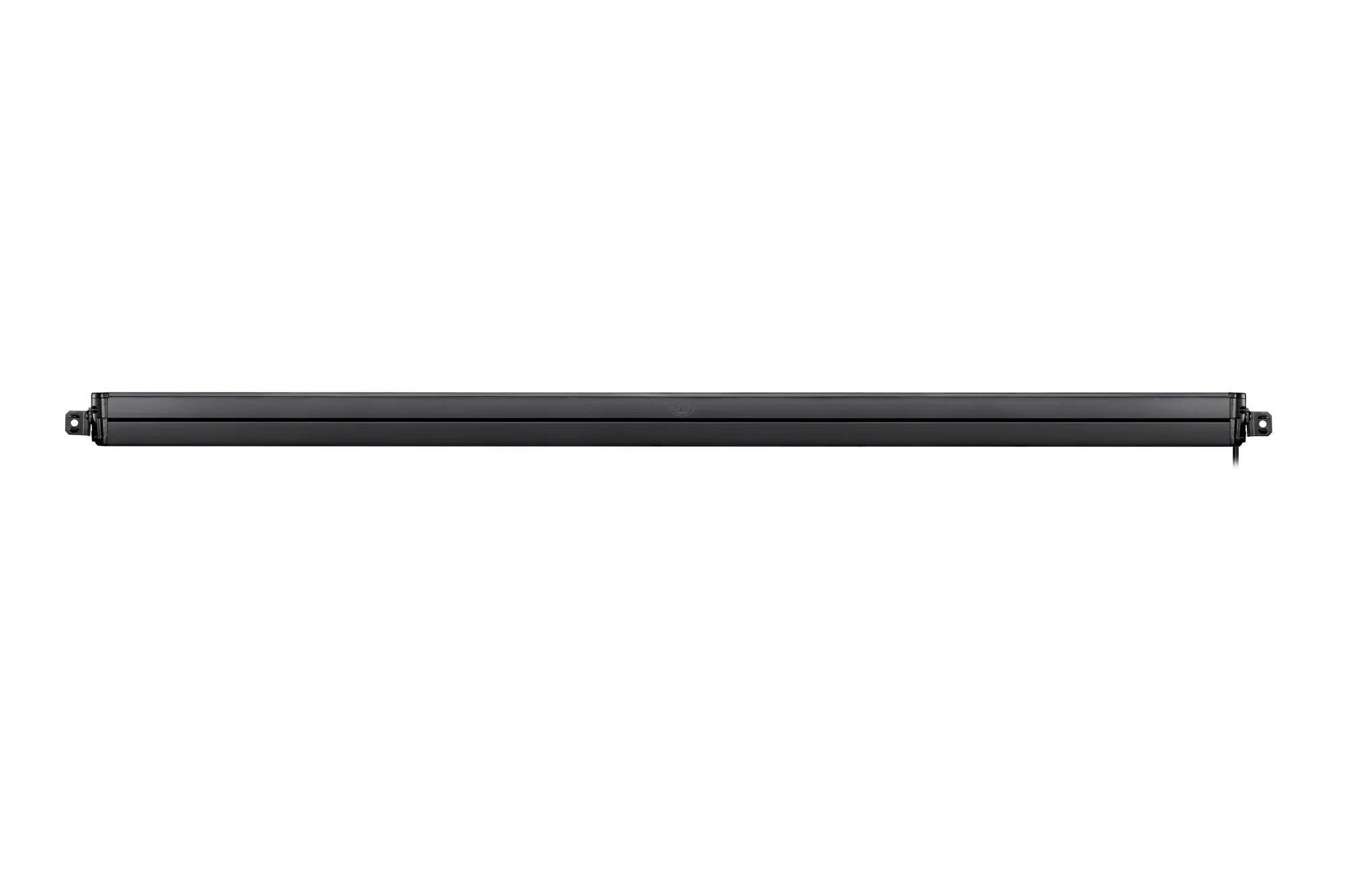 HELLA Black Magic Tough Slim Lightbar 50" — top view of slim LED bar
