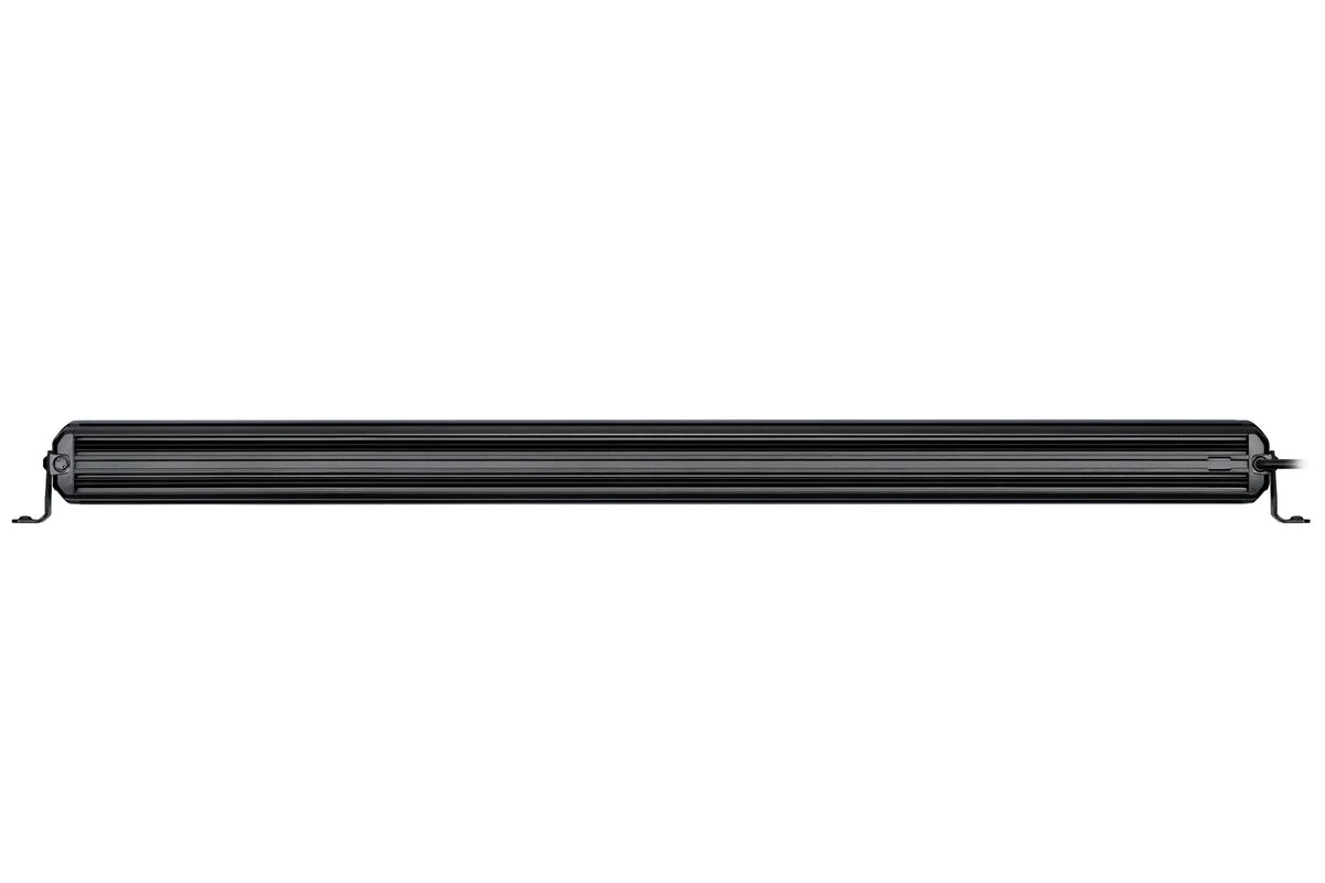 HELLA Black Magic Tough Double Row Lightbar 40" — back view with mounting brackets