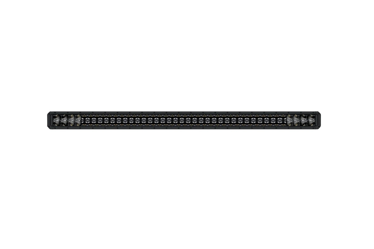 HELLA Black Magic Tough Double Row Lightbar 40" — front view showing dual rows of LEDs