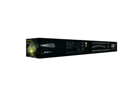 HELLA Black Magic Tough Slim Curved Lightbar 40" — retail packaging shot