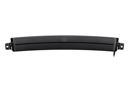 HELLA Black Magic Tough Double Row Curved Lightbar 20" — top view of dual-row LED bar