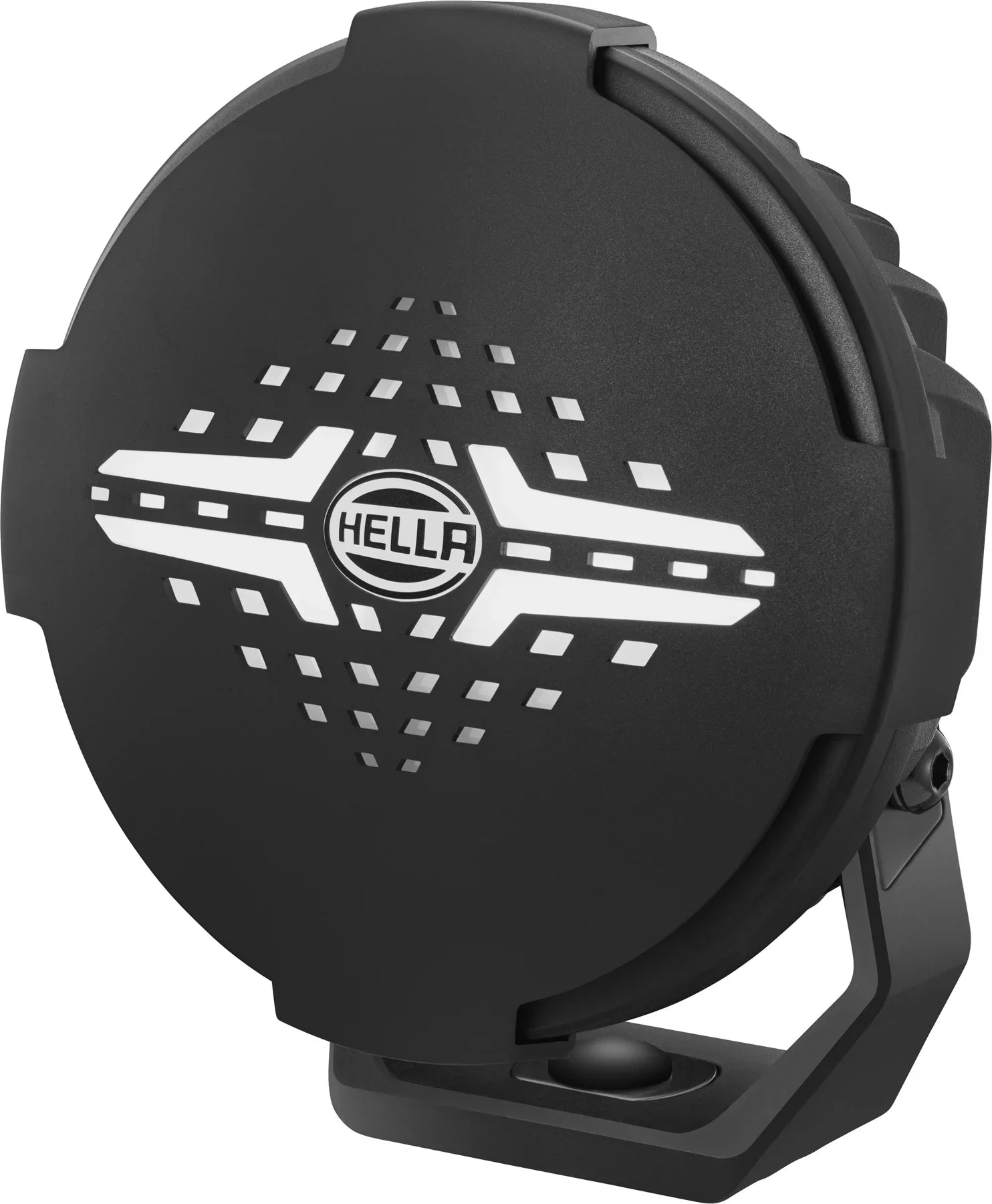 HELLA X-Treme Series LED Driving Lights with X-shape position light, rugged aluminum housing, IP69K rated, auxiliary high-beam for off-road