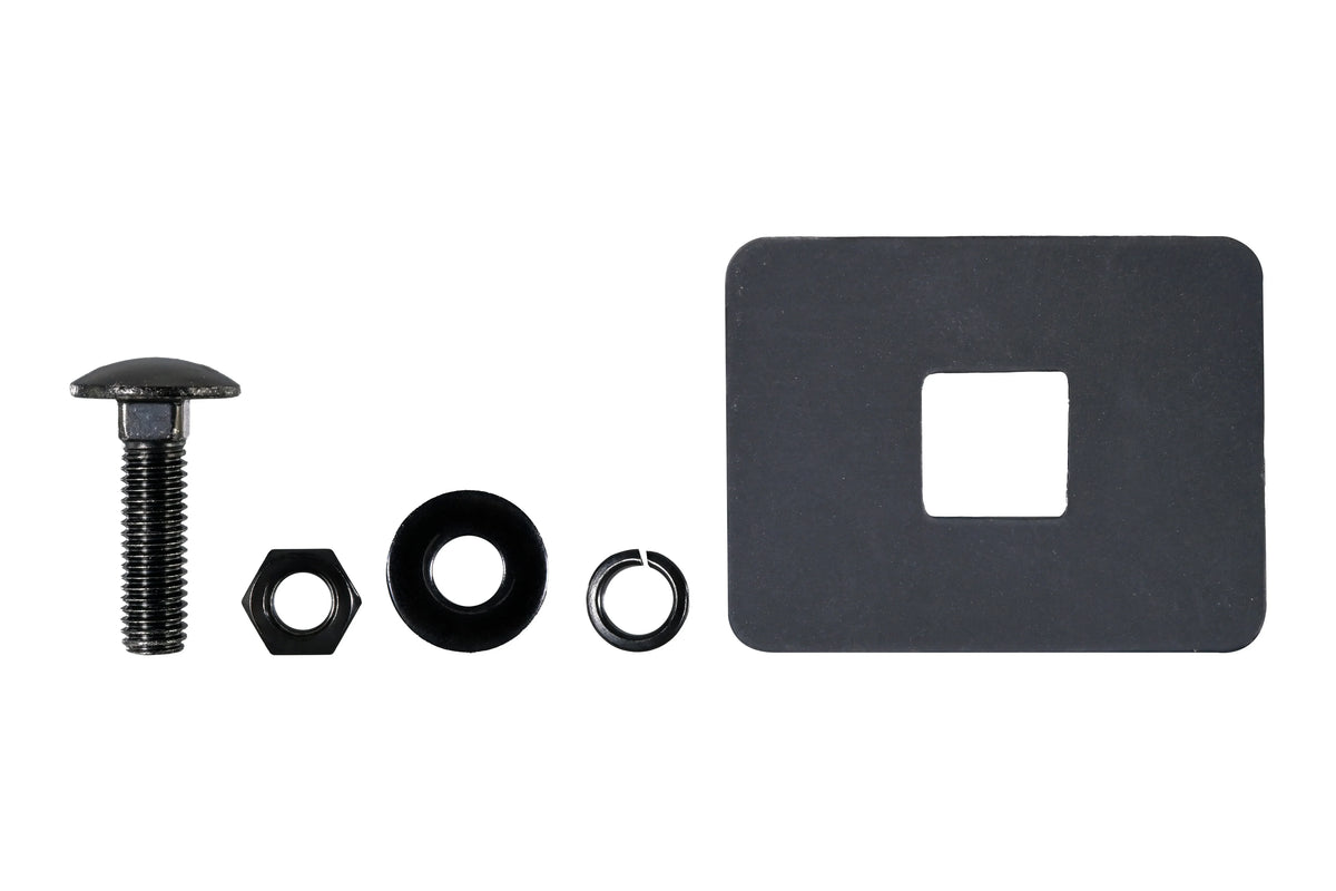 HELLA X-Treme Series LED Driving Lights IP69K mounting hardware, auxiliary high-beam kit components