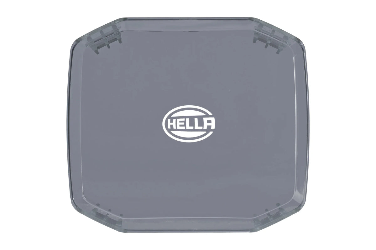 HELLA X-Treme Series LED Driving Lights clear protective lens cover, rugged and IP69K-rated for off-road auxiliary high-beam use.