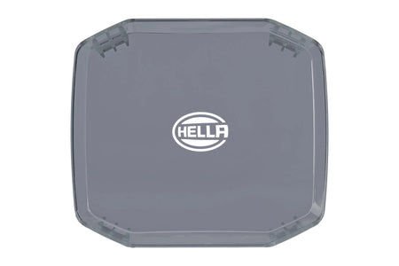 HELLA X-Treme Series LED Driving Lights clear protective lens cover, rugged and IP69K-rated for off-road auxiliary high-beam use.