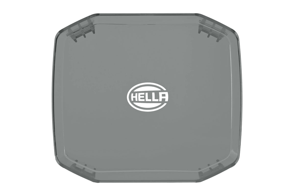 HELLA X-Treme Series LED Driving Lights cover with rugged clear lens, IP69K rated, off-road auxiliary high-beam