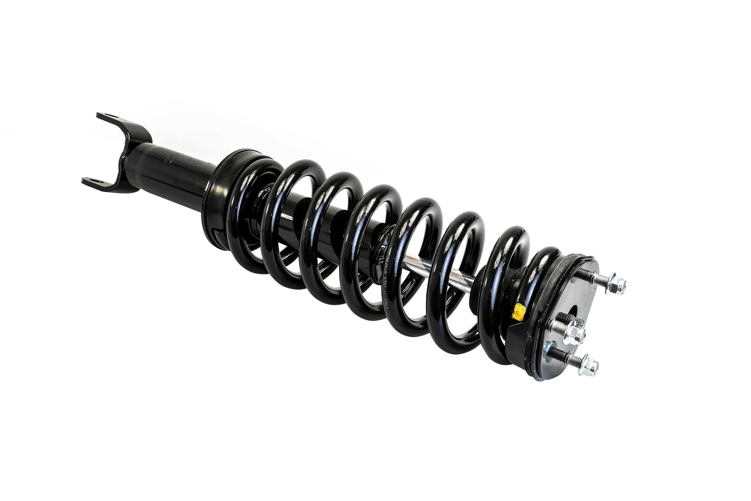 Black Hella Performance 2" leveling strut with coil spring for 2009-2018 RAM 1500.