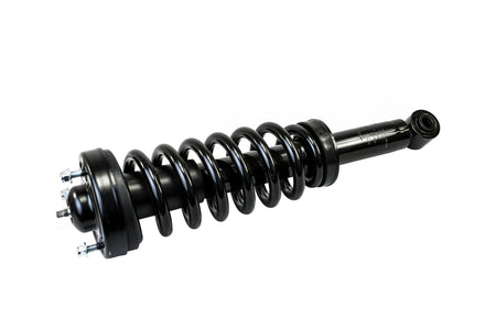 Black Hella Performance 2" leveling strut with coil spring for 2009-2013 Ford F150 4WD.