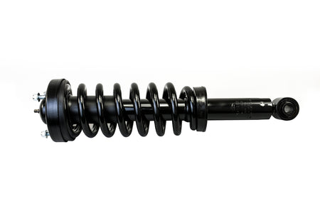 Black Hella Performance 2" leveling strut for Ford F150 (2009-2013) with coil spring and mounting hardware.