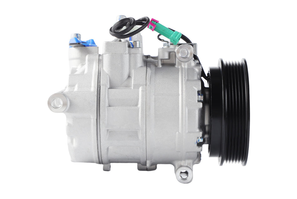 HELLA, AC COMPRESSOR, AUDI, PORSCHE, VOLKSWAGEN, 911, A4, A4 QUATTRO, A6, A6 QUATTRO, A8, A8 QUATTRO, ALLROAD QUATTRO, BOXSTER, CAYMAN, PASSAT, RS6, S4, S6, S8, 1997-2009