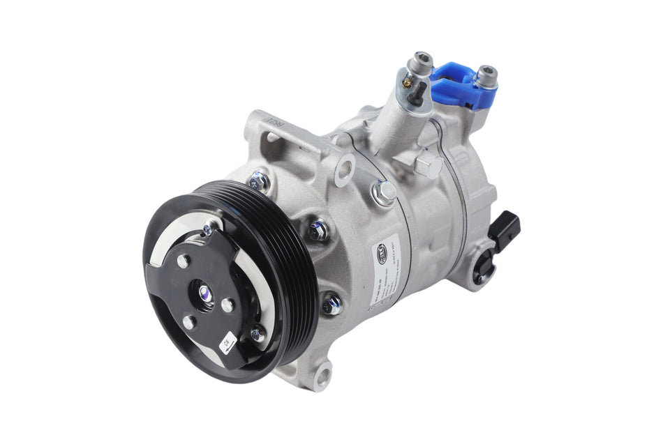 HELLA, AC COMPRESSOR, AUDI, VOLKSWAGEN, A3, A3 QUATTRO, ARTEON, BEETLE, CC, EOS, GOLF, GOLF ALLTRACK, GOLF R, GOLF SPORTWAGEN, GTI, JETTA, PASSAT, Q3, Q3 QUATTRO, R32, S3, TAOS, TIGUAN, TIGUAN LIMITED, TT, TT QUATTRO, TTS QUATTRO, 2005-2026
