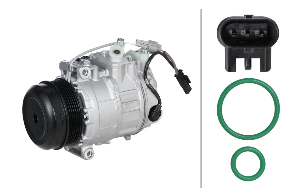 HELLA, AC COMPRESSOR, MERCEDES-BENZ, S550, S63 AMG, SPRINTER 2500, SPRINTER 3500, 2014-2017