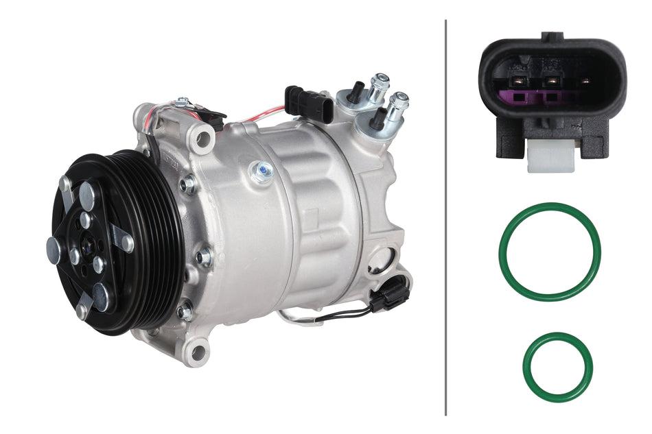 HELLA, AC COMPRESSOR, LAND ROVER, DISCOVERY, RANGE ROVER, RANGE ROVER SPORT, 2016-2021