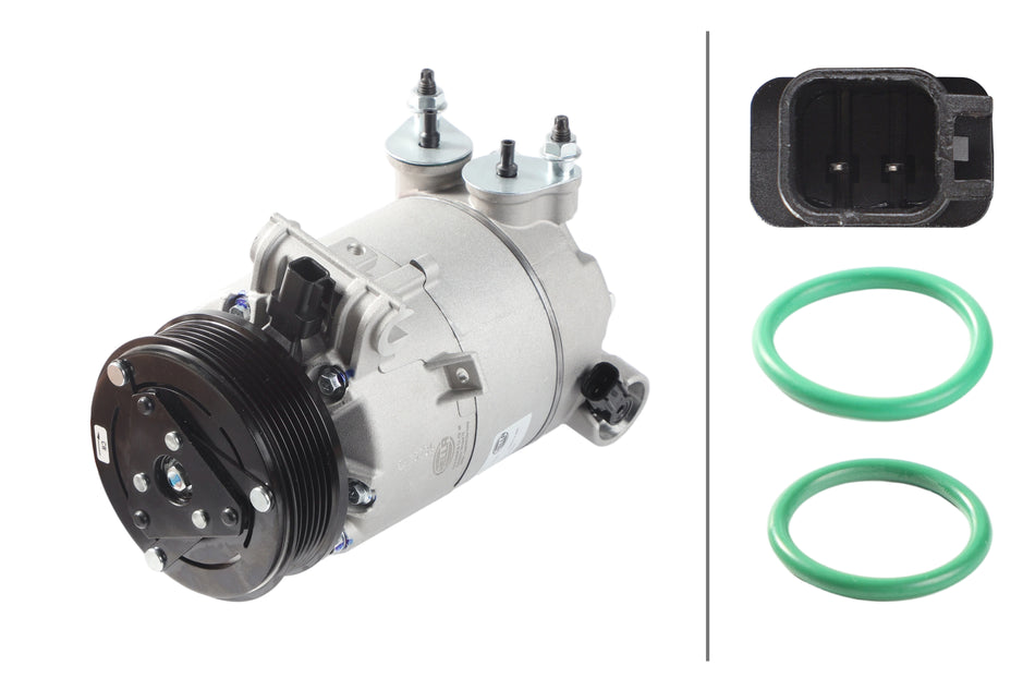 HELLA, AC COMPRESSOR, LAND ROVER, DISCOVERY SPORT, RANGE ROVER EVOQUE, 2014-2017