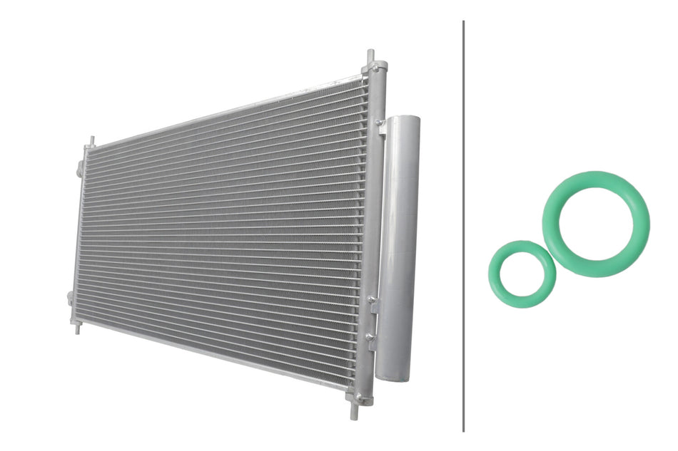 HELLA, AC CONDENSER, HONDA, CR-V, 2007-2011
