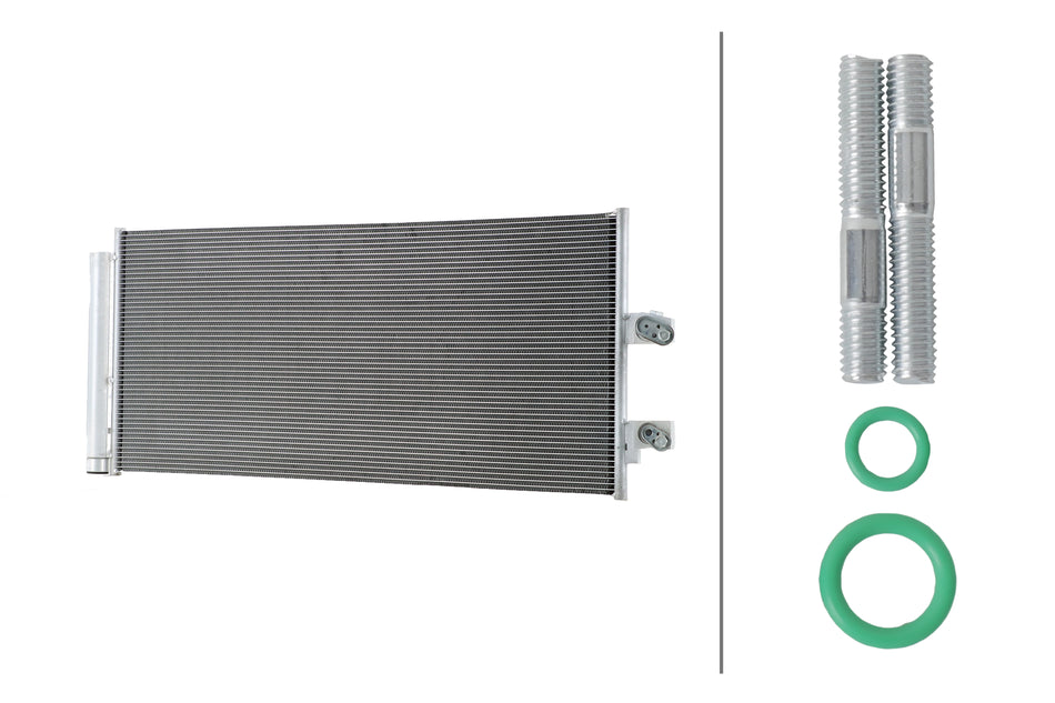 HELLA, AC CONDENSER, VOLVO, XC40, 2019-2022