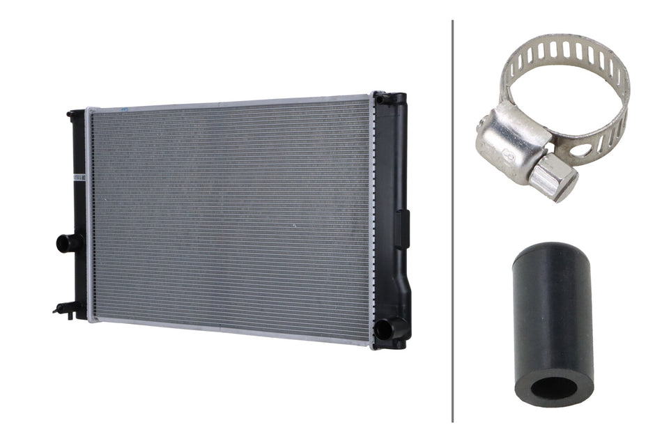 HELLA Radiator LEXUS, TOYOTA, CT200H, PRIUS, PRIUS PLUG-IN, PRIUS V, 2010-2016