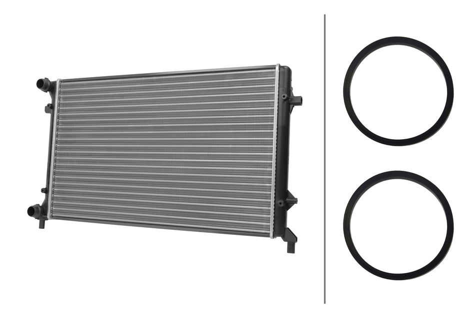 HELLA Radiator VOLKSWAGEN, GOLF, JETTA, RABBIT, 2005-2014