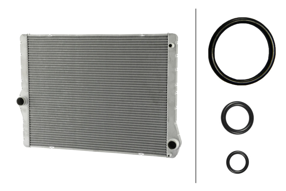 HELLA Radiator BMW, 528I, 2011-2011
