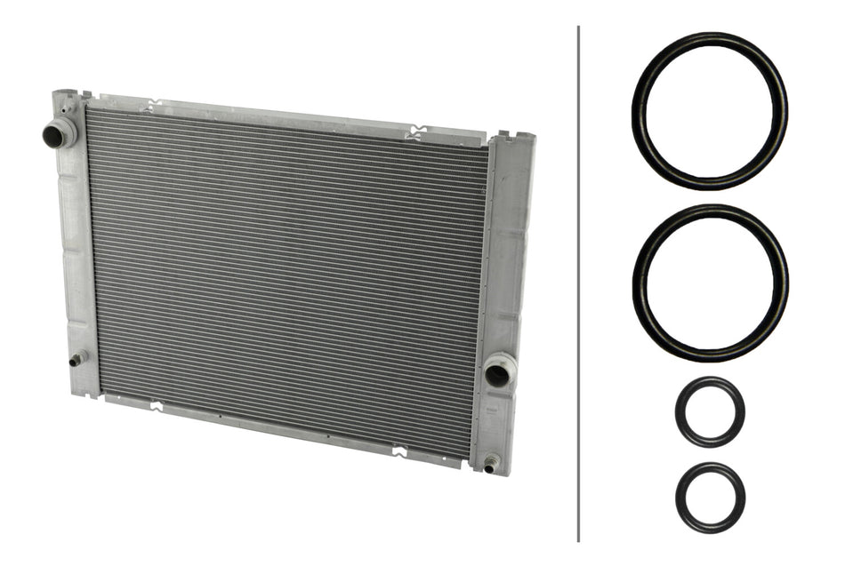 HELLA Radiator BMW, 525I, 525XI, 530I, 530XI, 2006-2007