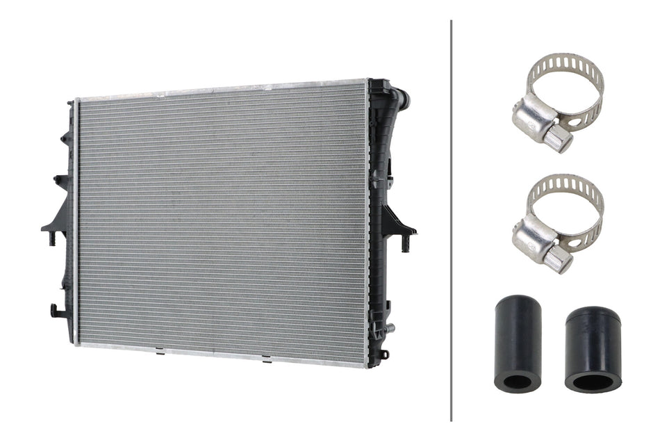 HELLA Radiator AUDI, PORSCHE, VOLKSWAGEN, CAYENNE, Q7, TOUAREG, 2003-2015