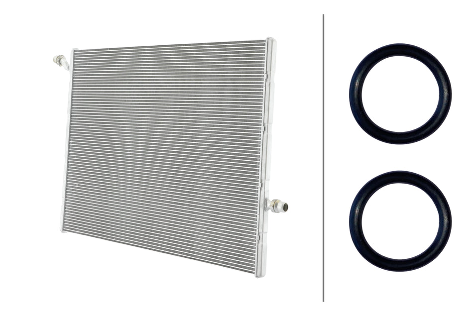 HELLA Radiator MERCEDES-BENZ, CLS450, CLS53 AMG, E300, E350, E400, E43 AMG, E450, E53 AMG, GLC300, GLC350E, GLC43 AMG, MAYBACH S560, MAYBACH S650, S450, S560, S560E, S63 AMG, S65 AMG, 2016-2023