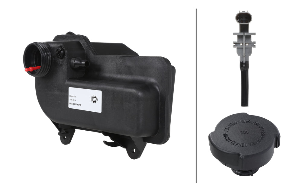 HELLA, ENGINE COOLANT RESERVOIR, BMW, X5, Z3, 1999-2003