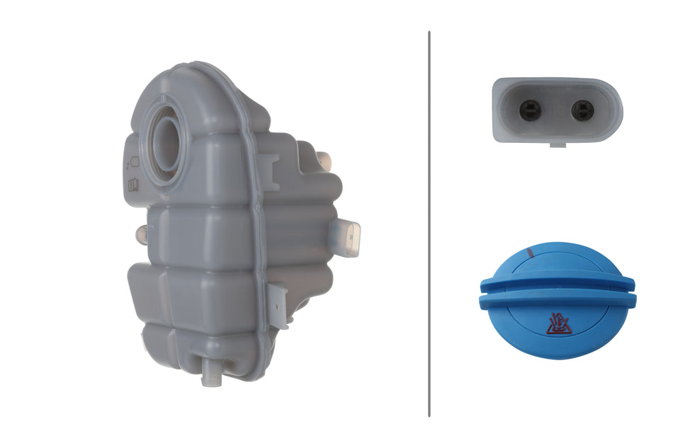 HELLA, ENGINE COOLANT RESERVOIR, AUDI, A6, A6 QUATTRO, A7 QUATTRO, RS7, S6, S7, 2012-2018