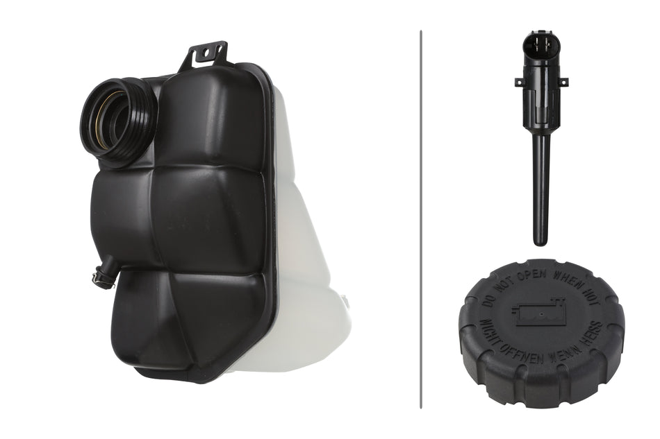 HELLA, ENGINE COOLANT RESERVOIR, MERCEDES-BENZ, CLS500, CLS55 AMG, CLS550, CLS63 AMG, E320, E500, E55 AMG, 1994-2011