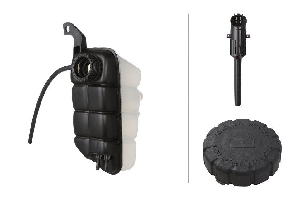 HELLA, ENGINE COOLANT RESERVOIR, MERCEDES-BENZ, CL500, CL55 AMG, G550, G63 AMG, S430, S55 AMG, 1998-2018