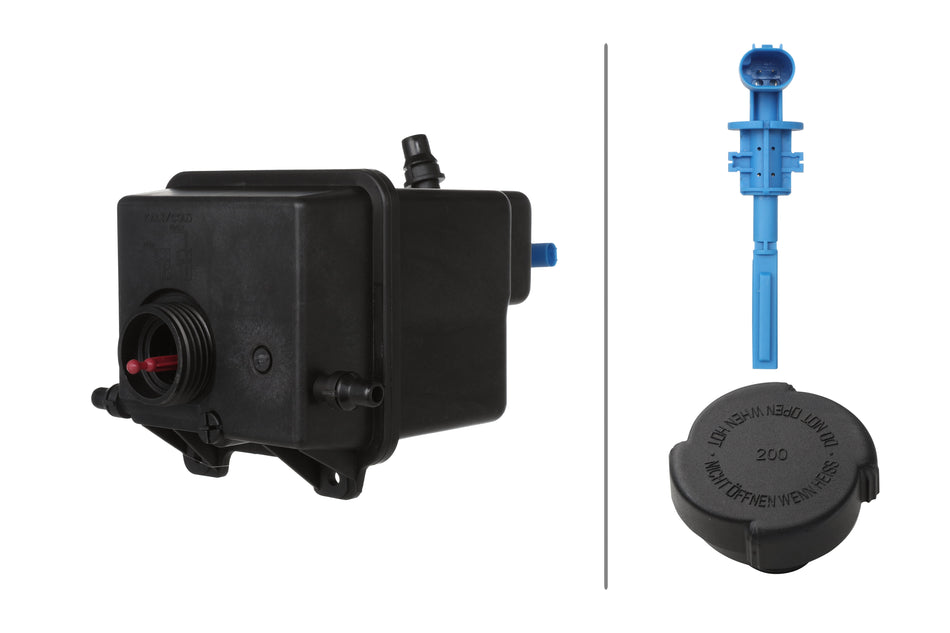 HELLA, ENGINE COOLANT RESERVOIR, BMW, X5, 2004-2006