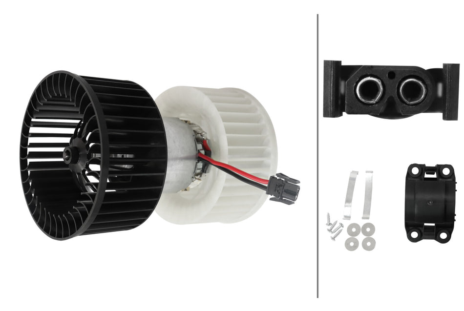HELLA, HVAC BLOWER MOTOR, BMW, X3, 2009-2010