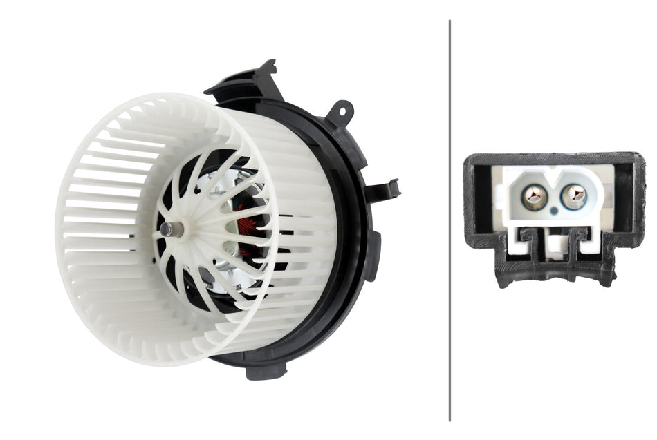 HELLA, HVAC BLOWER MOTOR, MERCEDES-BENZ, SPRINTER 2500, SPRINTER 3500, SPRINTER 3500XD, 2010-2018