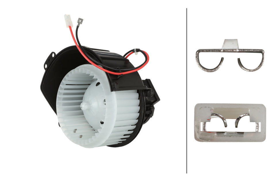 HELLA, HVAC BLOWER MOTOR, SATURN, ASTRA, 2008-2008