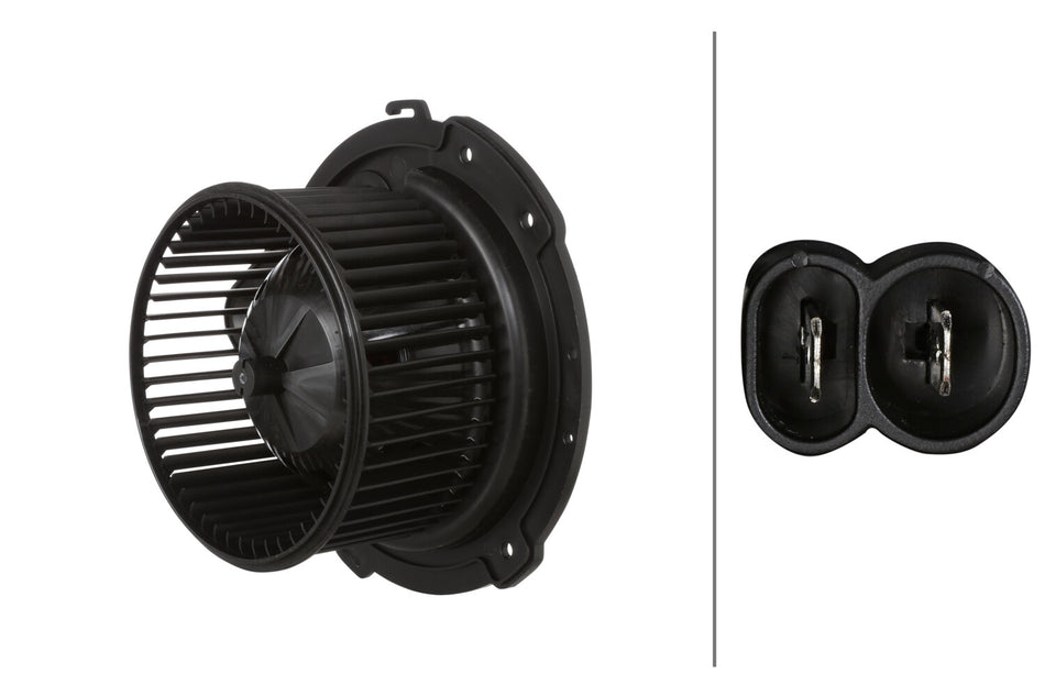 HELLA, HVAC BLOWER MOTOR, AUDI, VOLKSWAGEN, 80, 80 QUATTRO, 90, 90 QUATTRO, CORRADO, EUROVAN, GOLF, JETTA, PASSAT, 1985-2003
