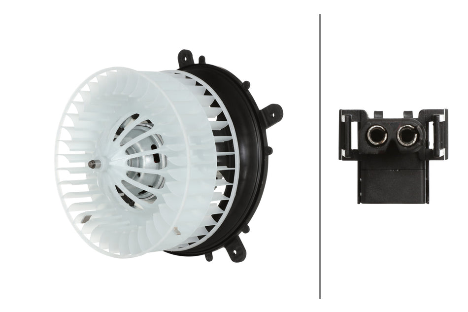 HELLA, HVAC BLOWER MOTOR, MERCEDES-BENZ, CL500, CL55 AMG, CL65 AMG, S430, S55 AMG, 1998-2006
