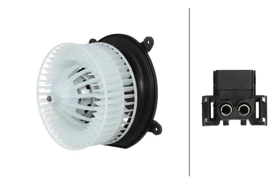 HELLA, HVAC BLOWER MOTOR, MERCEDES-BENZ, CLS500, CLS55 AMG, CLS550, CLS63 AMG, E320, E350, E500, E55 AMG, E550, E63 AMG, 2003-2011