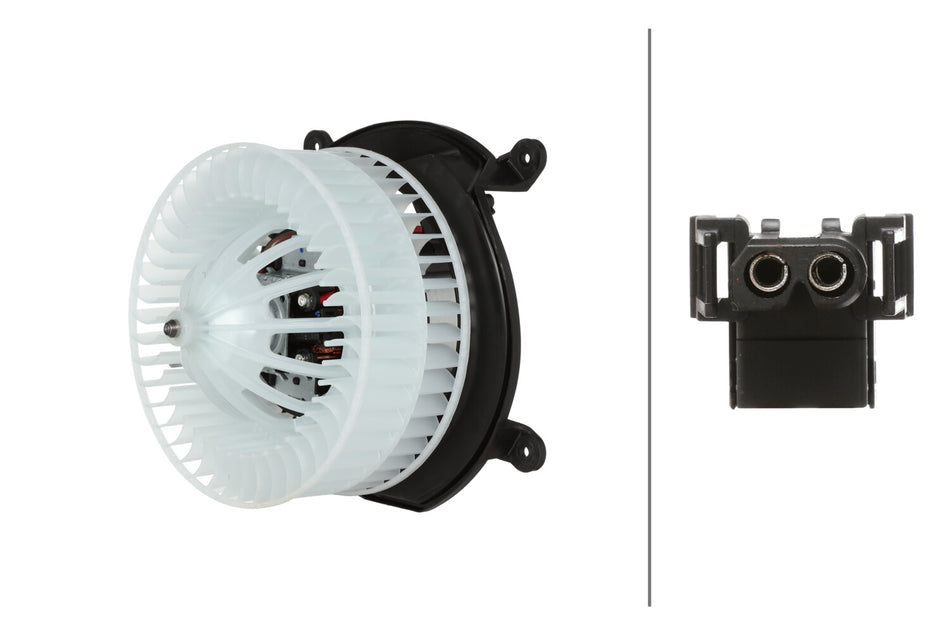 HELLA, HVAC BLOWER MOTOR, MERCEDES-BENZ, CLS500, CLS55 AMG, CLS550, CLS63 AMG, E320, E350, E500, E55 AMG, E550, E63 AMG, 1994-2011