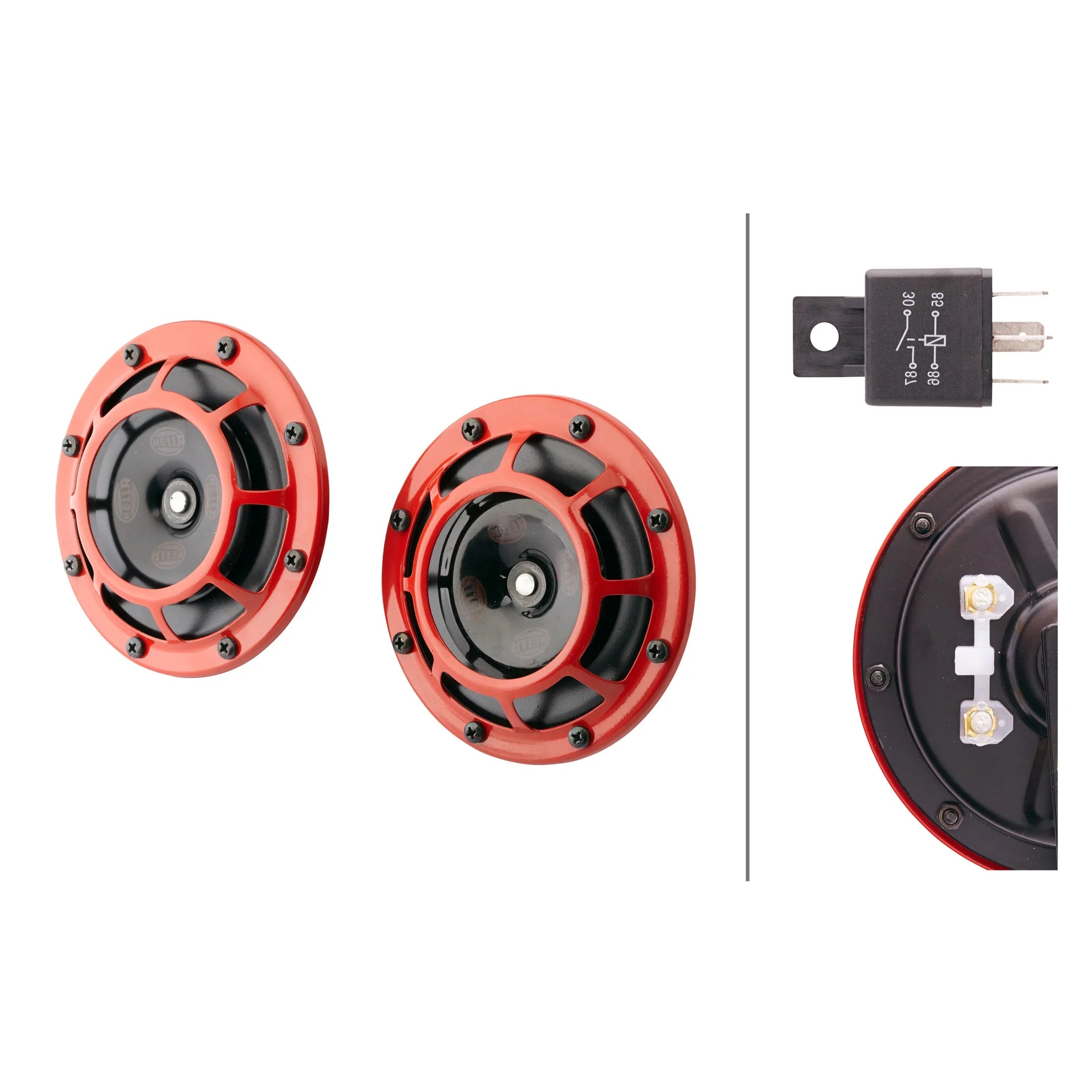 HELLA X-Treme Series LED Driving Lights with rugged housing, IP69K rated, ideal for off-road auxiliary high-beam use.