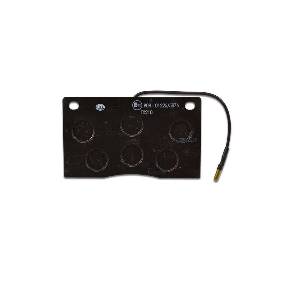 BRAKE PAD SET, LOW-METALLIC