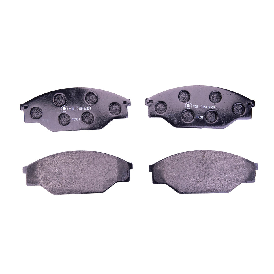 BRAKE PAD SET, LOW-METALLIC