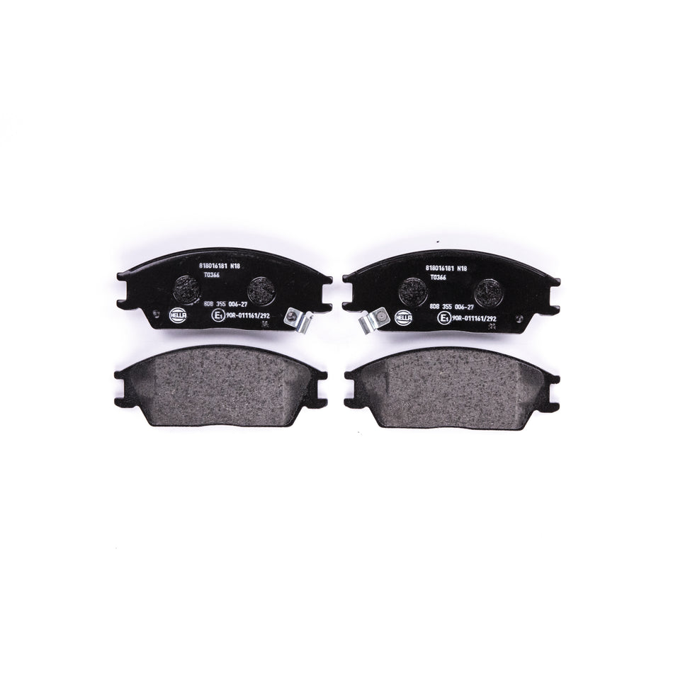 BRAKE PAD SET, LOW-METALLIC