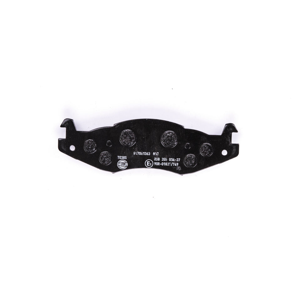 BRAKE PAD SET, LOW-METALLIC