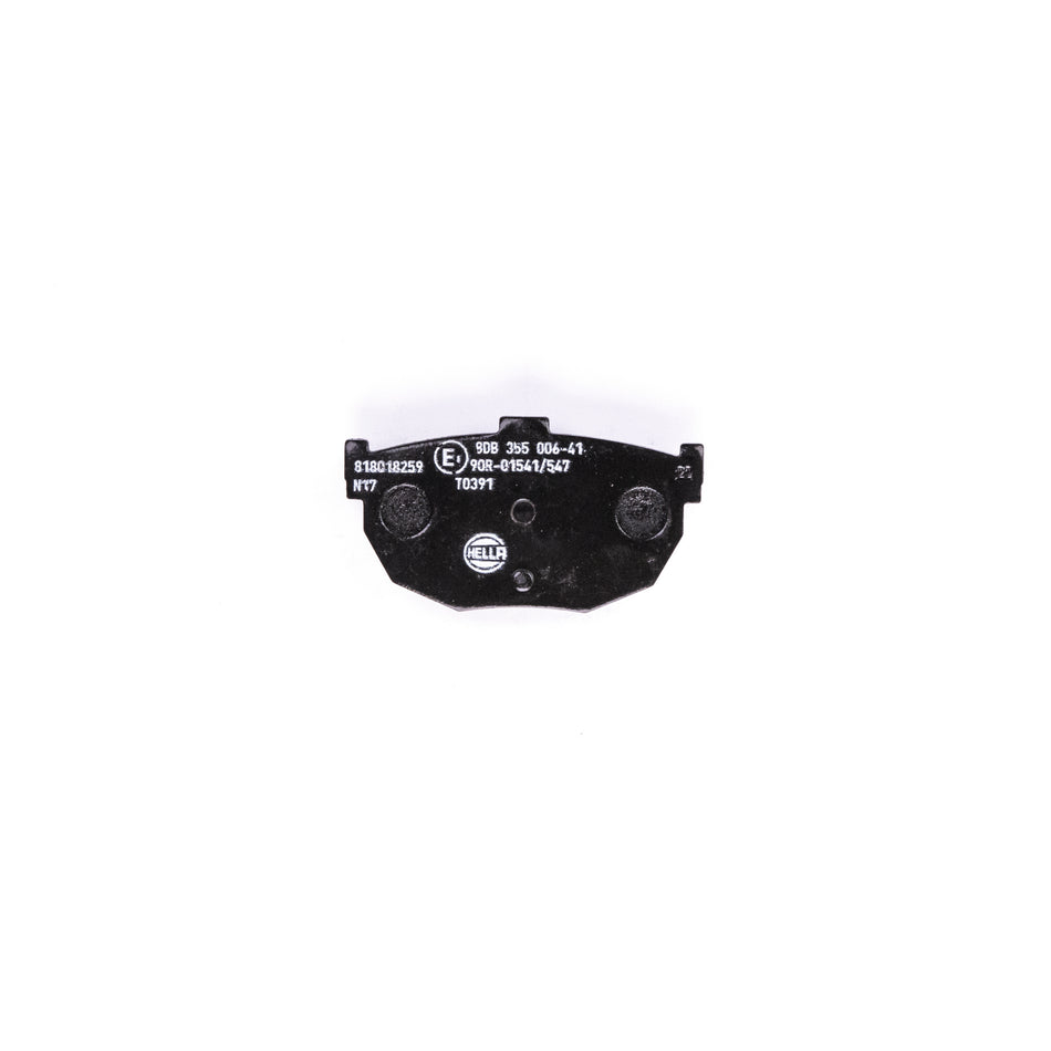 BRAKE PAD SET, LOW-METALLIC