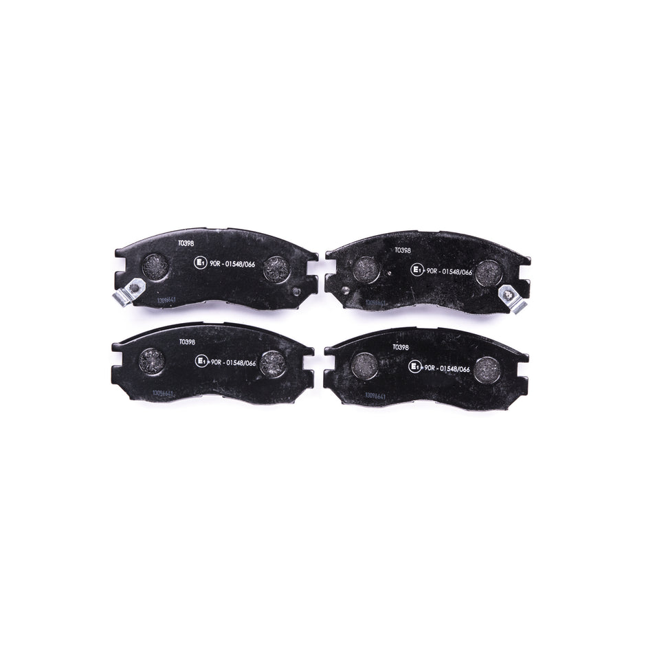 BRAKE PAD SET, LOW-METALLIC