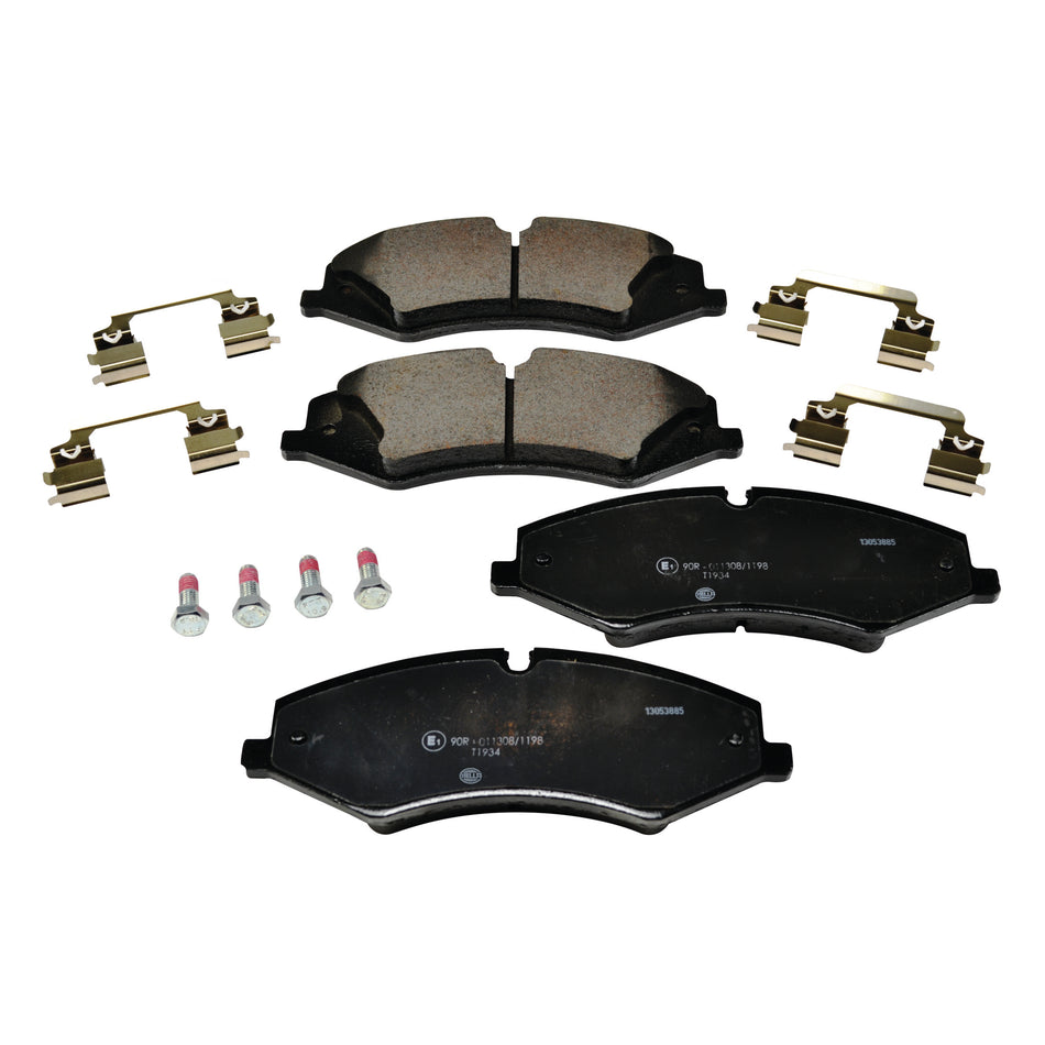 BRAKE PAD SET, LOW-METALLIC