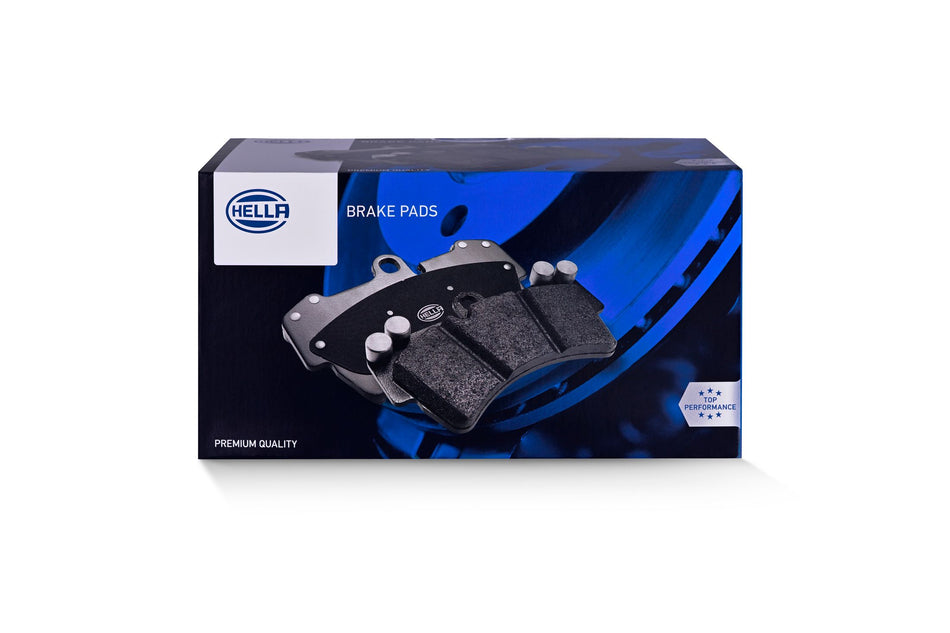 BRAKE PAD SET, LOW-METALLIC